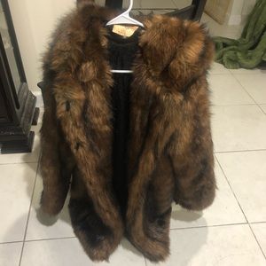 Spirit Hood Unisex Faux Fur Coat